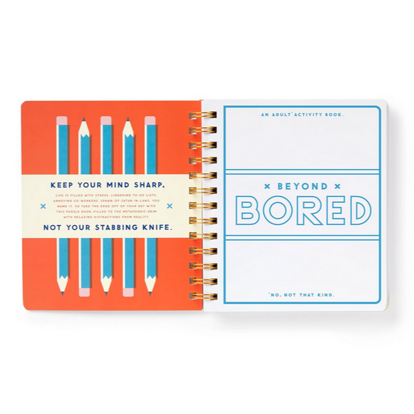 Beyond Bored - An Adult Activity Book