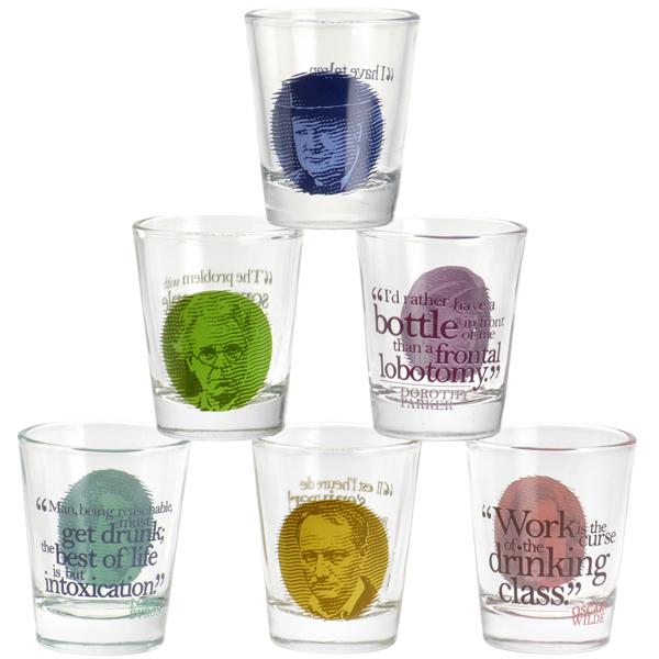 Great Drinkers Shot Glasses