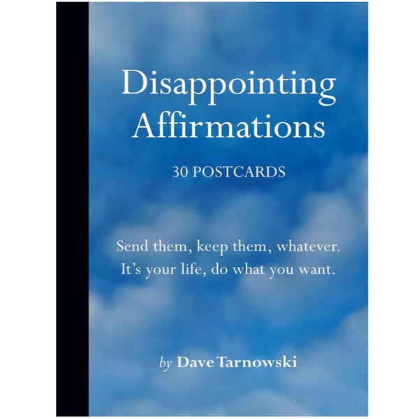 Disappointing Affirmations Postcard Book