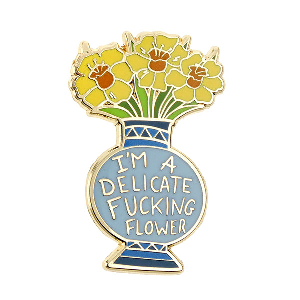 Delicate Flower Enamel Pin