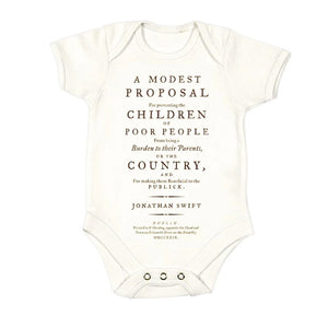 A Modest Proposal Babygro