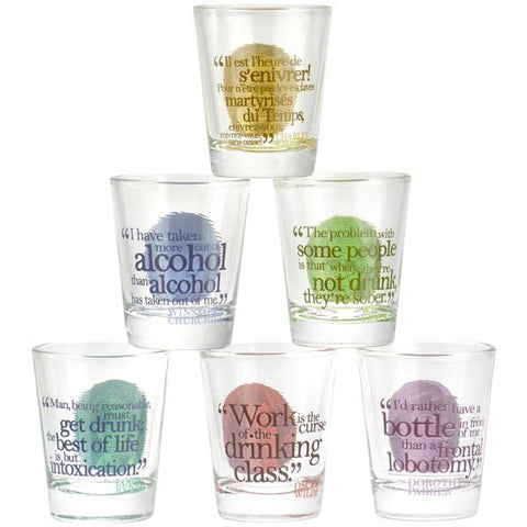 Great Drinkers Shot Glasses