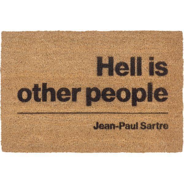 Hell is Other People Doormat